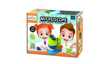 Mini Sciences Children’s First Basic Toy Microscope 10X Magnification Lab Science Kit