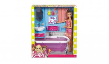 Barbie Doll and Furniture Kitchen Playset