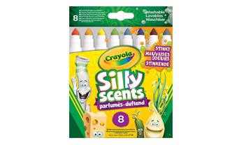 Silly Scents 8ct Broad line Stinky Markers