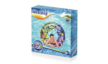 Bestway®  47"/1.19m Stained Glass Swim Ring