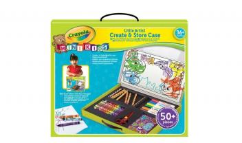 Mini Kids Crayola Create And Store Case